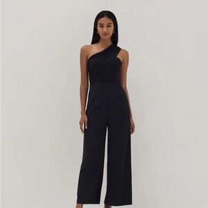Love Bonito Black One-Shoulder Jumpsuit
